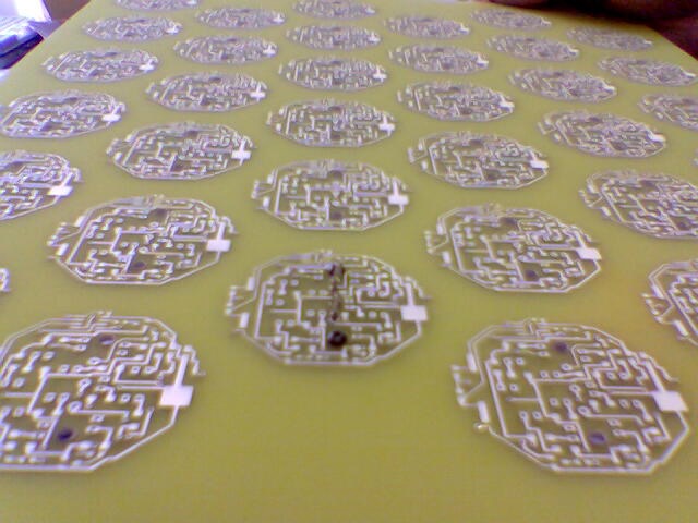 Uncut pod printed circuit boards